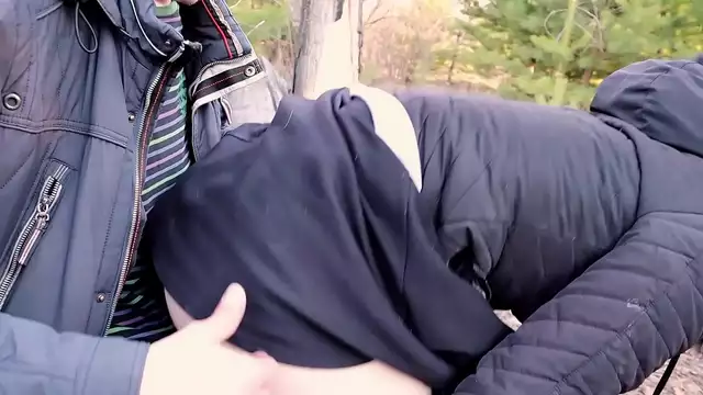 Caught in the Act ~ Jav Babe Masturbates in the Woods and Gets Fucked by Lucky Man!