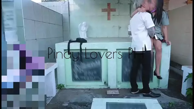 JAV Vid ~ Risky Sex in the Cemetery - Si Mam kinantot sa Sementeryo