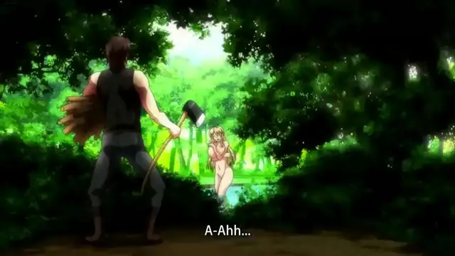 Experience the Hole Kingdom with a Big Cock Hot Elf MILF & Stepdaughter in a Threesome - Hentai