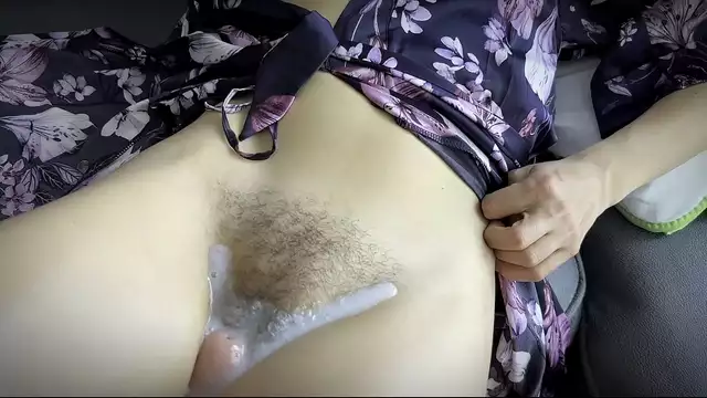 Japanese MILF with Hairy Pussy Explosively Orgasms in Gushing Cumshot Compilation