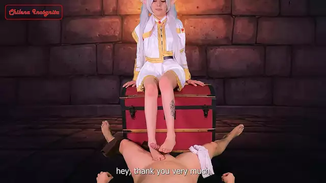 Japanese Cosplay Elfa Seeks Sexual Healing from Swordsman's Phallic Weapon - Trailer