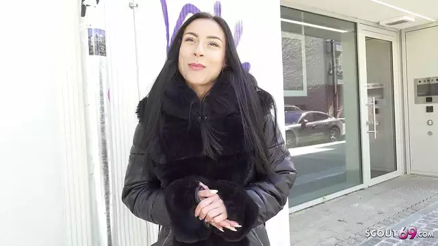 Jap German Latina Teen Caramella Gets Picked up for a Hot Fuck