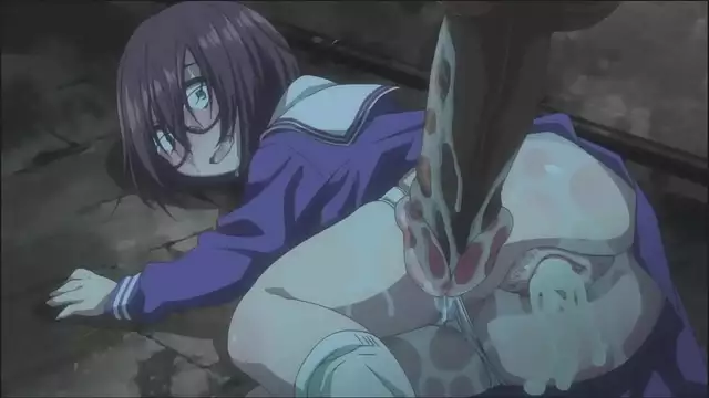 18-Year-Old Brunette Gets Banged by Black Cock in Raw Hentai Action