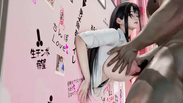 Asian Wife Pleases a Crowd while Hubby watches- NSFW!!