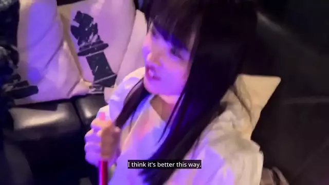 Japanese college girl experiences love hotel excitement for the first time!