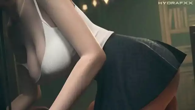 Japanese Hottie Tifa in Stimulating Hentai Adventure