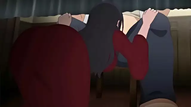 Curvy Milf Blackmailed Into a Steamy Hentai Romp!