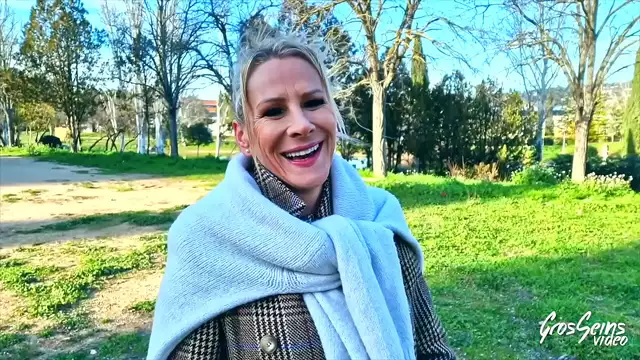 Experience the Alluring bosom of a 47-year-old Milf - Victoria