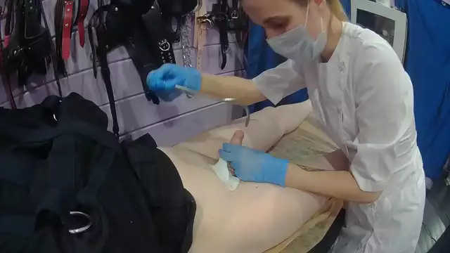 Step into the World of Medical Fetish - Enchantress in a Straitjacket