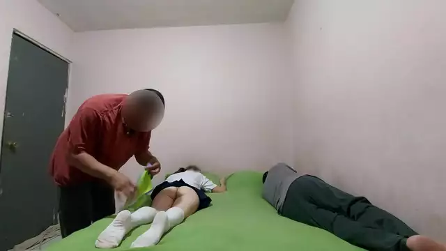 Naughty Teacher Takes Advantage of Her Teen Girl Student Stepniece - Our Stepuncle Loves to Watch