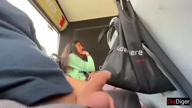 Caught on Cam ~ Naughty Girl Gives Blowjob on Public Bus!