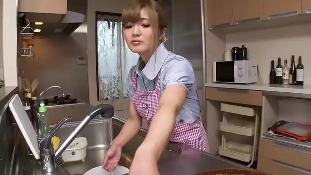 Discover the Alluring Japanese Enchantress Aoi Naaga's Ejaculation Night with Her Stepfather! Recorded Live!