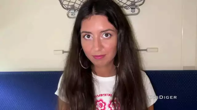 Japanese Beauty's Surprise Train Ride ~ A Lush Asian Enchantress's Steamy Fuck on the Move,