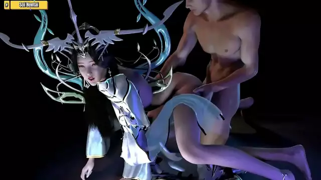 Queen of Hentai 3D - Goddess with a Threesome in Ep 42 ~ Sultry Scene Not to Be Missed!