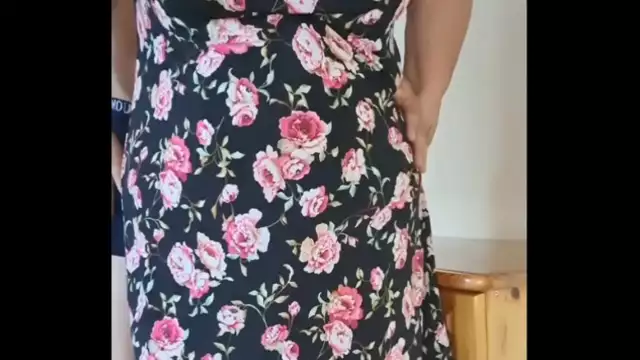 Revealing the Enchantress's Luscious Naked Ass ~ A Granny Panty Tease