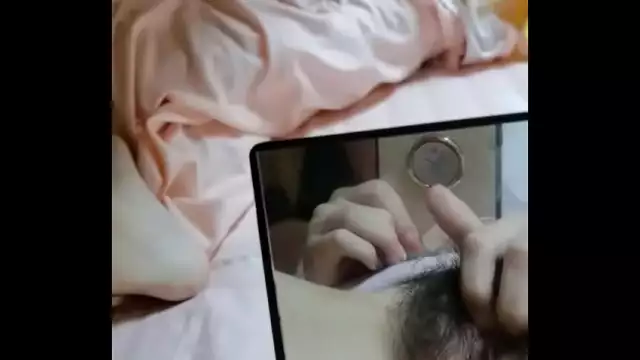 Japanese Girl Plays with Her Small Hole While Her Friend is Away