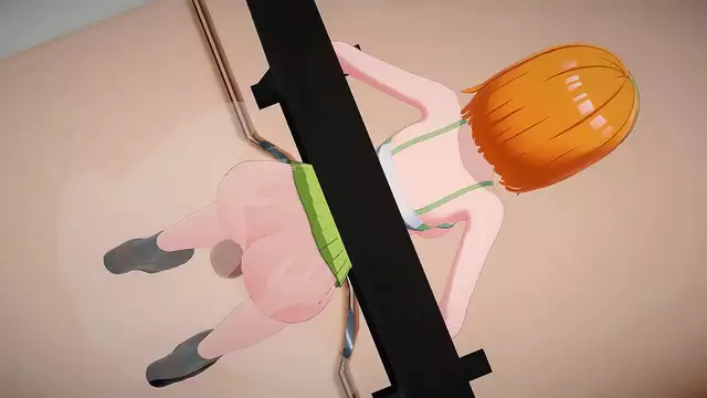 Watch Yotsuba Nakano Scream with Pleasure in this 3D Hentai Adventure