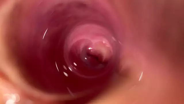 Uncensored ~ Explore Mia's Tight Teen Pussy as She Takes on a Transparent Dildo