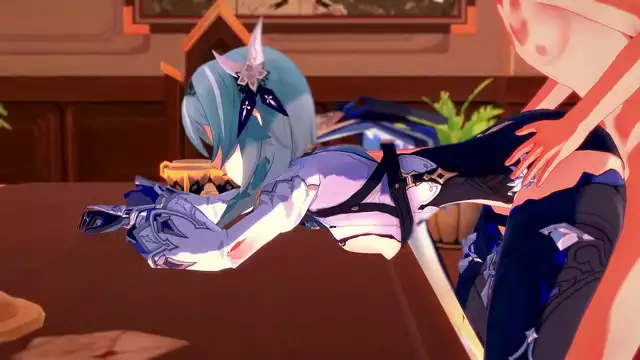 Ebony Eula's Fiery Fuck Fest ~ Genshin's Intense Impact ~ Part 1