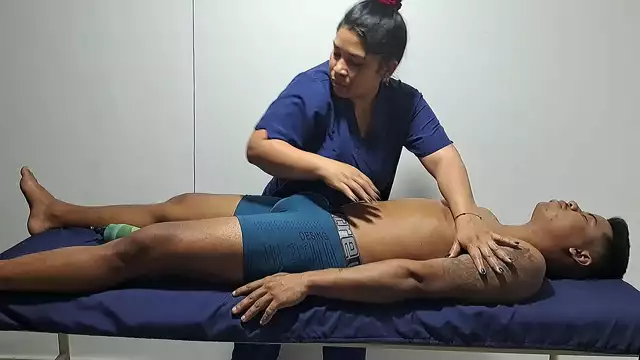 Massage Therapy ~ Relax and Enjoy the Sight of This Sexy Chico