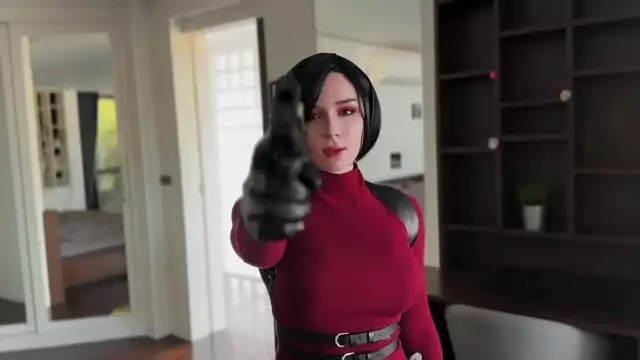 Adventurous Ada Wong from Resident Evil Can't Get Enough of Hard Fucking and Cum Swallowing - Cosplay POV