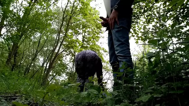 Feast Your Eyes on This! Luscious Neighbor's Fat Ass Gets You Hard in Nature