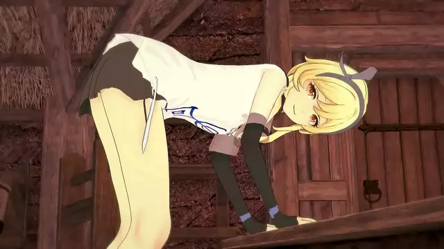 Luscious Lumine Traveler Takes It Deep with a Dildo in Genshin Impact Hentai!