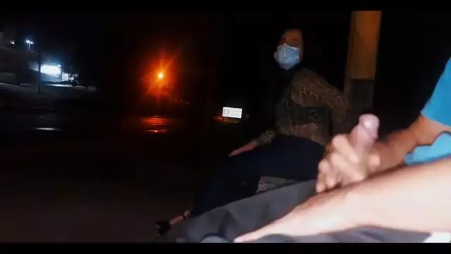 WATCH ~ I Risk Everything to Put My Dick in Front of This Gorgeous Woman Waiting for the Bus!