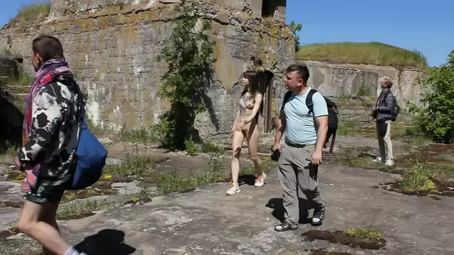 Uncover the Sexy Secrets of Totleben Island's Abandoned Military Base! - Nude Shooting Adventure Revealed!