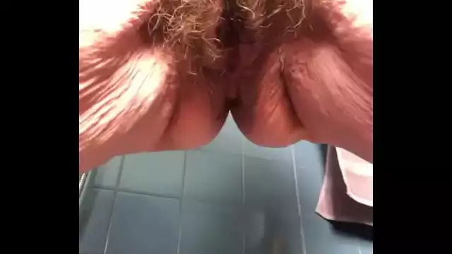 Experience the Alluring Granny's Peeing Fetish in Public