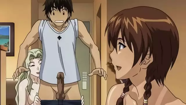 Forbidden Lesbian Love ~ Hot Teen Fucks Step Brother in Uncensored Hentai [Subtled]