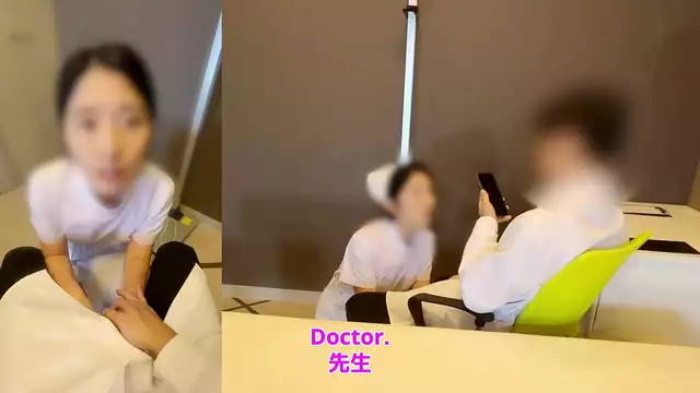 Must-See MILF Alert ~ Nurse's Husband Can't Get Enough of Her Naughty Antics with Doctor!