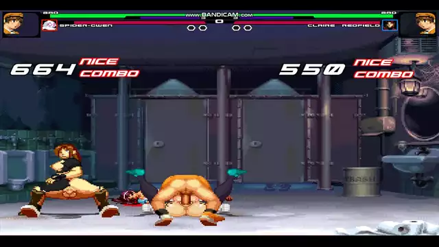 Luscious Beauties Clash ~ Bao vs Spider-Gwen and Claire Redfield