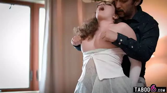 Naughty teen seduces Old teacher with dark secrets from his past