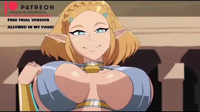 Japanese Porn Princess Zelda Wants Ganondorf's Huge Dick in 4K 60fps Hentai