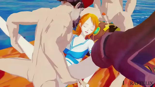 Navigating the High Seas with Nami's Gangbang Adventure in One Piece 3D