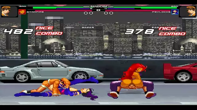 Pure Lusciousness ~ Bao, Starfire, and Psylocke Heat Up the Screen in a Sensual Trio