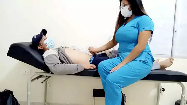 Doctor MILF's Patient Discover's Her Private Porn Studio! Asks for a Steamy Mama Session with His Micro Penis