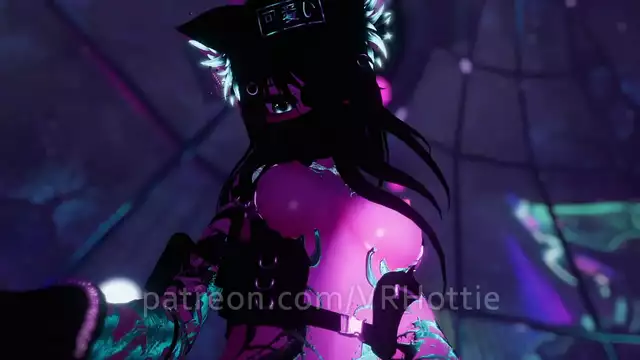 Revel in the Sensual Striptease of a Luscious MILF in VRChat! POV Public Rave Lap Dance for Ultimate ERP