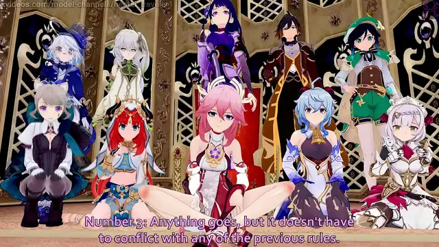 Unleash Your Desires with the Hottest Genshin Impact Archons! Nahida, Furina, Noelle, Ganyu & More!