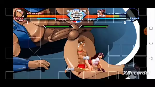 Japanese Cutie Athena Asamiya Gets Fucked by Joe Higashi in KOF xi Hentai Mugen Video!