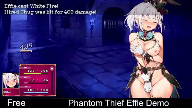 Phantom Thief Effie Steals Hearts with Her Luscious Figure