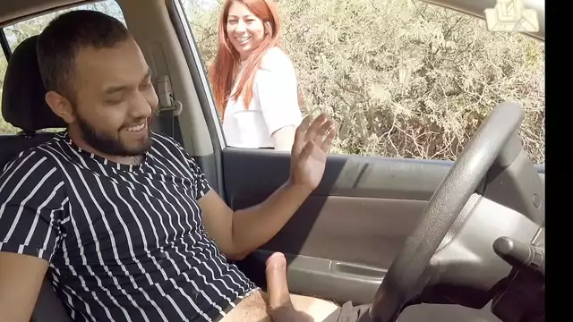 Luscious Girl Gets Surprised by a Stranger's Huge Cock on the Street - You Won't Believe Her Reaction!