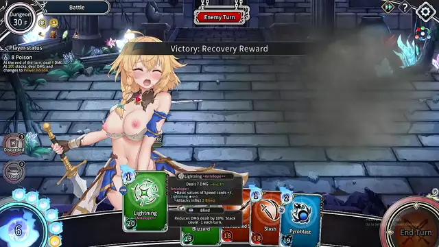Boss's Luscious Takedown in Hentai Game Pt6 ~ Dungeon Temptation