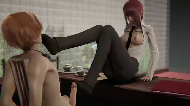 Unleash Your Inner Perv with Makima's Luscious Fuck Fest in Hentai 3D SFM Game