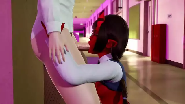 Jav Girl Succumbs to the Temptation of 3D Hentai ~ Uncensored SFM Scene