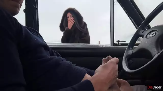 Japanese Hottie Gets Handjob in Public Parking Lot - Don't Miss the Exciting Details