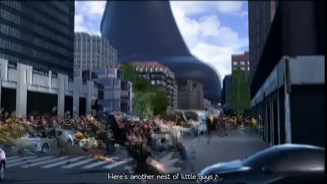 2 Hot Giantesses Crush City in Fierce Competition!!