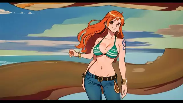 Irresistible Nami from One Piece - Ravishing and Enchanting Japanese Beauty Revealed!