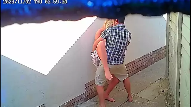 WATCH ~ Couple Caught Fucking Outside Public Restaurant - MUST SEE JAV VIDEO!